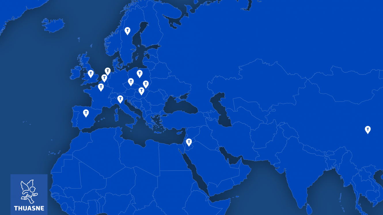 Nos implentations dans le monde