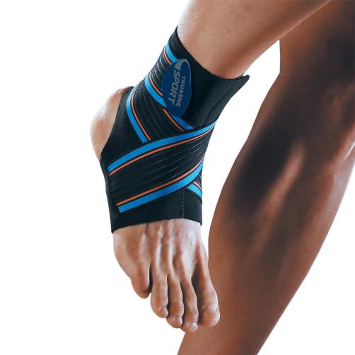 Strapping ankle support
