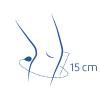 Calf circumference (15cm below the knee)